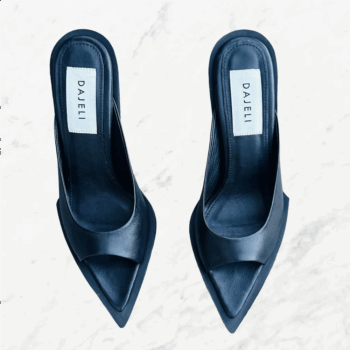 The Aura mules - Black
