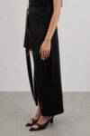 half skirt black